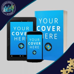 E-book Design with 3D Mockup Images for Social Promotion
